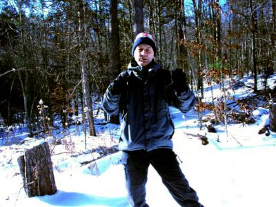 Forest Woodhenge: Winter Solstice: Ralph