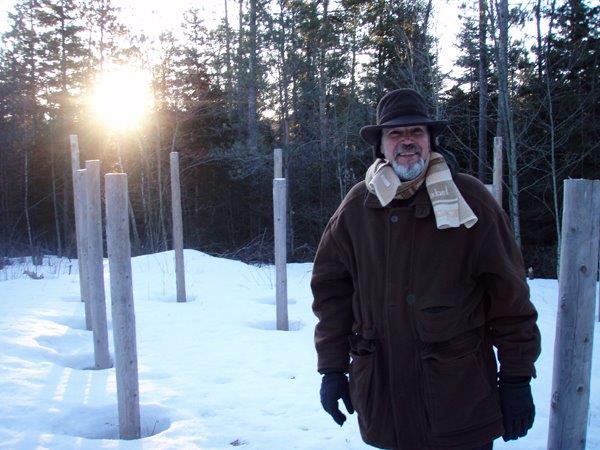 Forest Woodhenge - Spring Equinox - Sunrise - Bill Frey