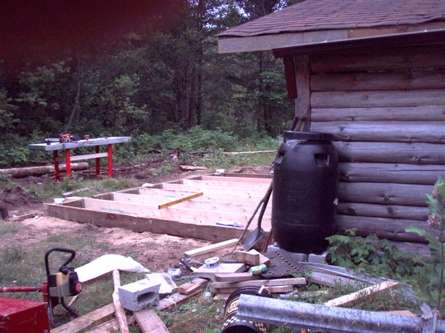 The Cabin - Foundation Work (7) 