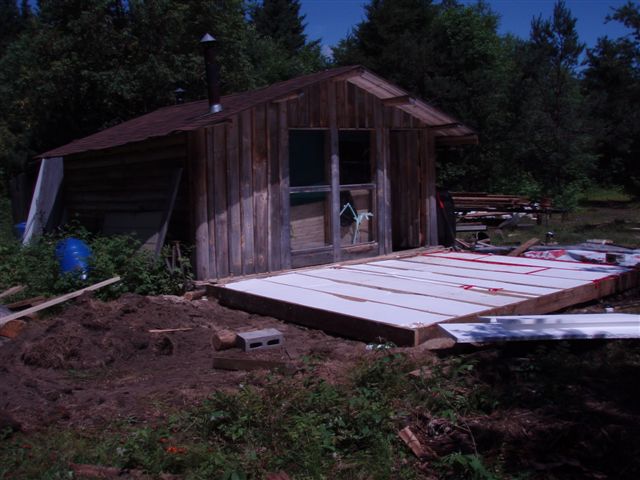 Cabin - Insulating the Foundation!