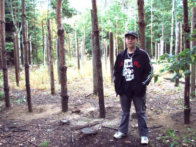 Jesse Footit at the Outer Edge of The Woodhenge!